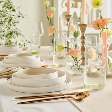 Karaca Earth Collection Finesse 24-Delig Tafelsset voor 6 Personen, Beige