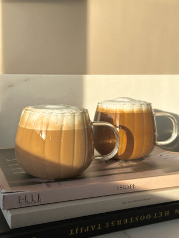 Kadoland Mulex Glazen Set 2 Pcs. / Kulplu Ripple Bardak Seti / 2 Parca - MX151446