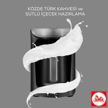 Karaca Hatır Hüps Turks koffiezetapparaat met melk - Rosegold