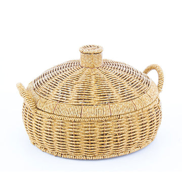 MIEN RATTAN KAPAKLI KÜÇÜK BOY SEPET / 975