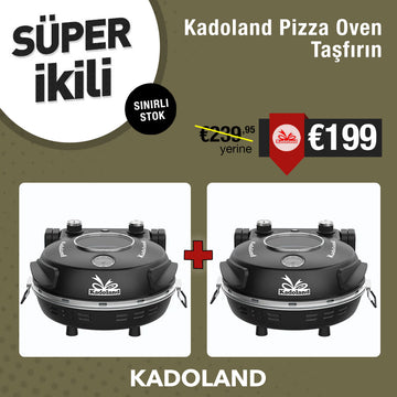 2x Kadoland Pizza Oven / Tasfirin