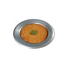 Aluminyum Kunefe Tabagi Tek Kişilik 18 cm