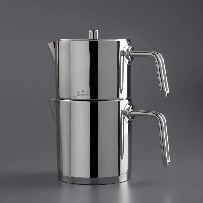 Jumbo Metalix Maxi Full Metal Çaydanlık
