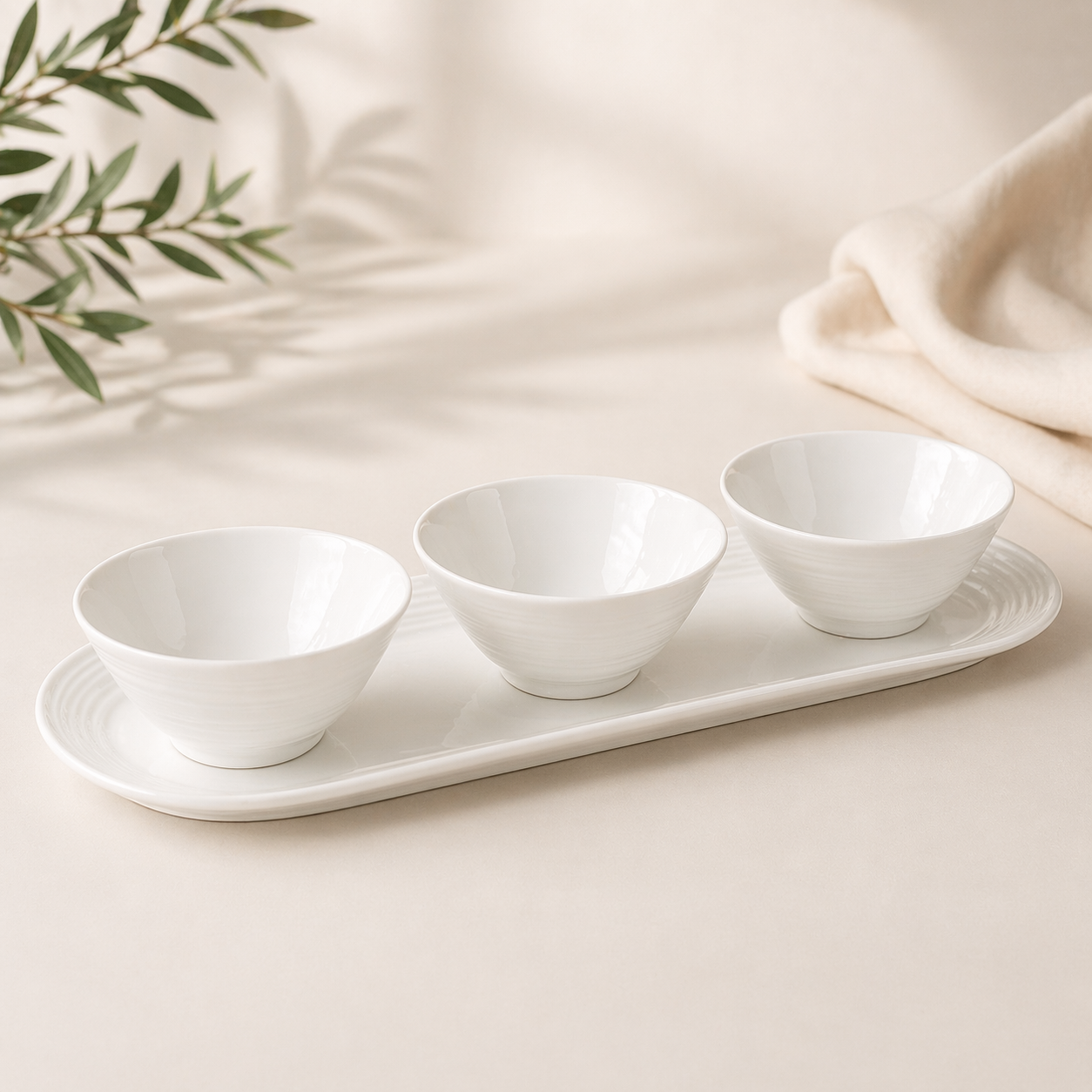 Mulex Nara 4er-Servierset