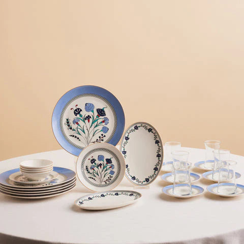 Karaca Blue Clove 26-Delige Ontbijtset voor 6 Personen