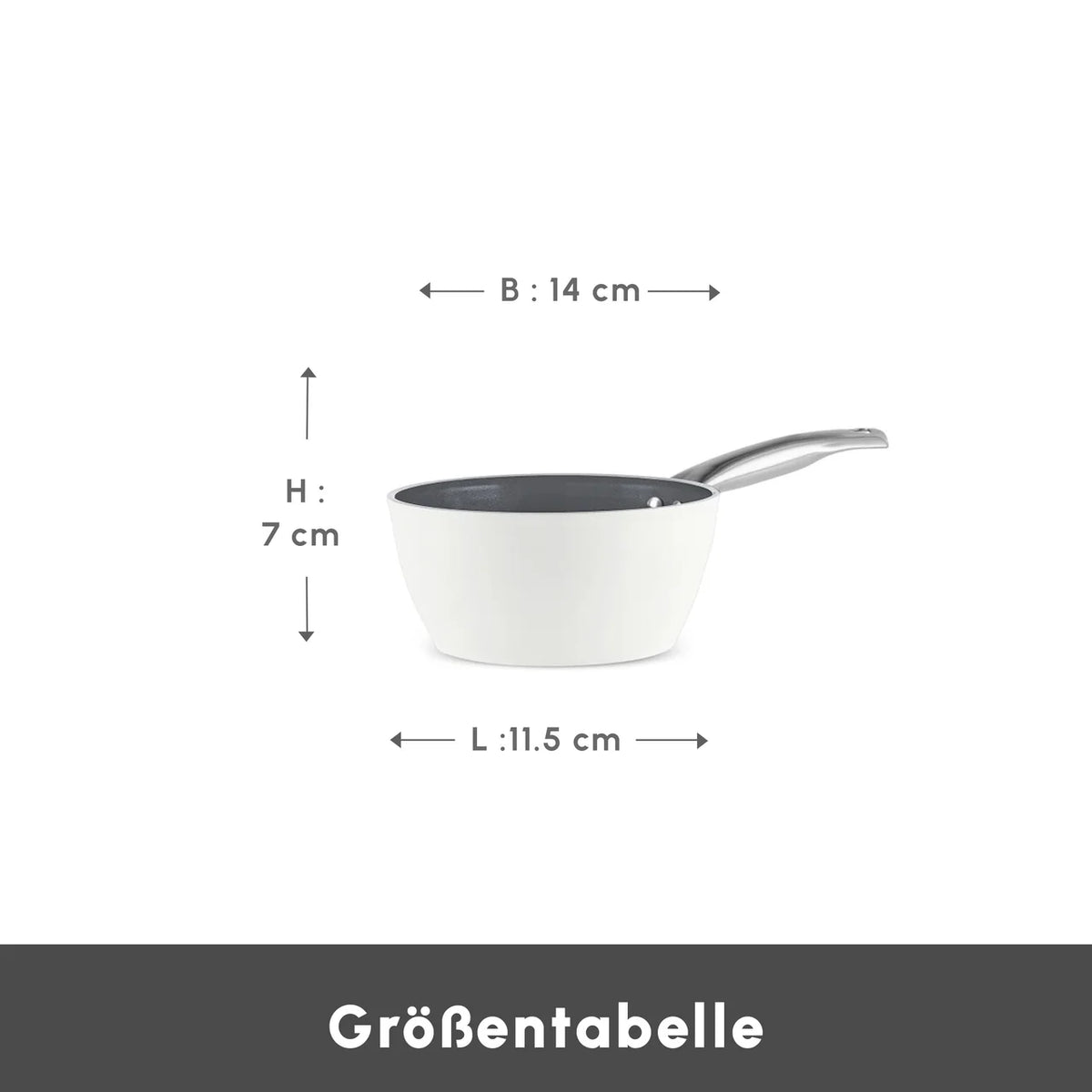 Karaca Swiss Crystal Almond Cream Sos Tavası 14 Cm