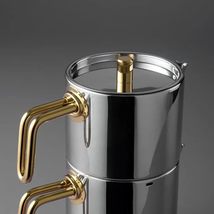Jumbo Metalix Çaydanlık Midi Boy - Titanyum Gold