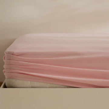 Karaca Home Jersey Hoeslaken, 100x200+30 cm, Dusty Pink