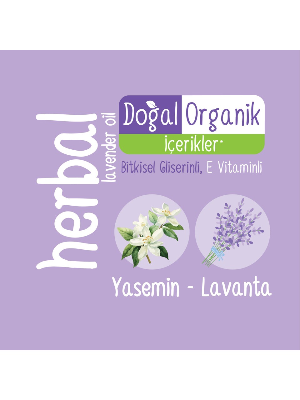 Sleepy Herbal verzorgingsdoekjes, 100 stuks, met de geur van jasmijn en lavendel, voor een milde reiniging
