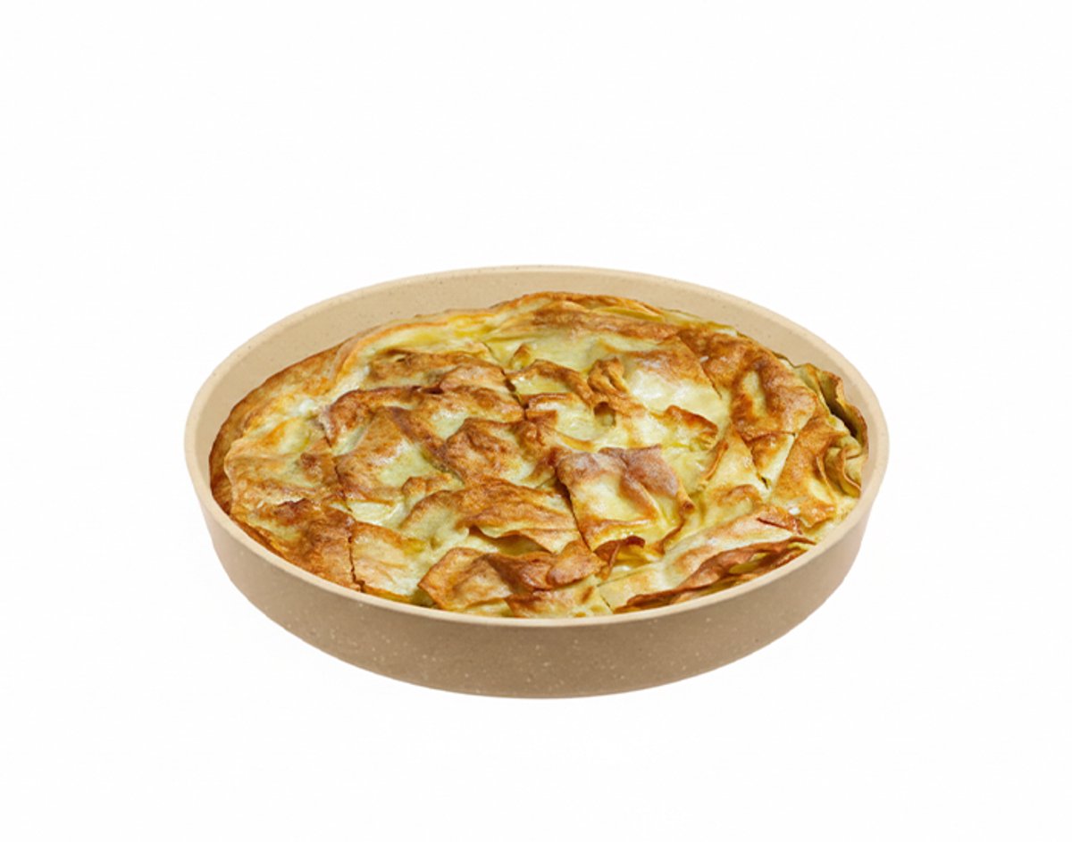 Yuvarlak Fırın Kabı 34 cm Krem