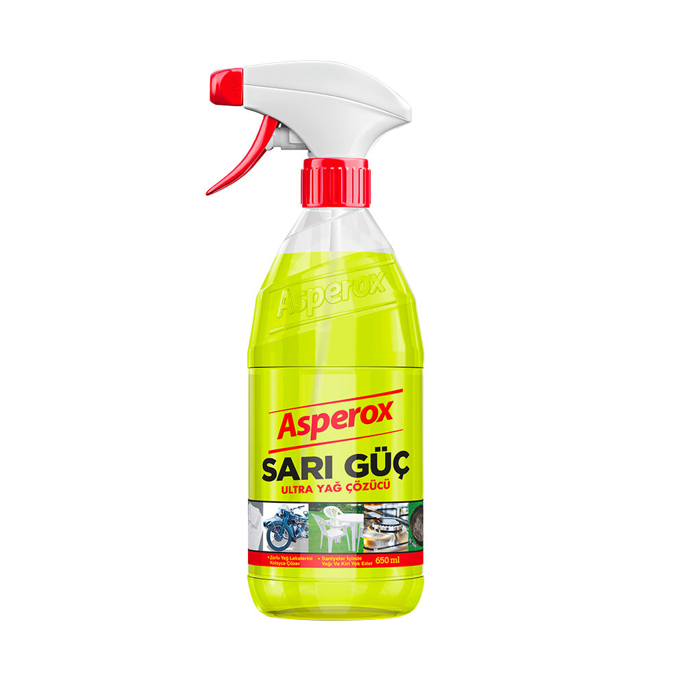 Asperox Sari Guc Ultra Yağ Çözücü Sprey 1 lt