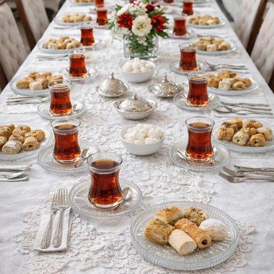 Kadoland Elysia Cam Tatlı Seti - 36 Parça