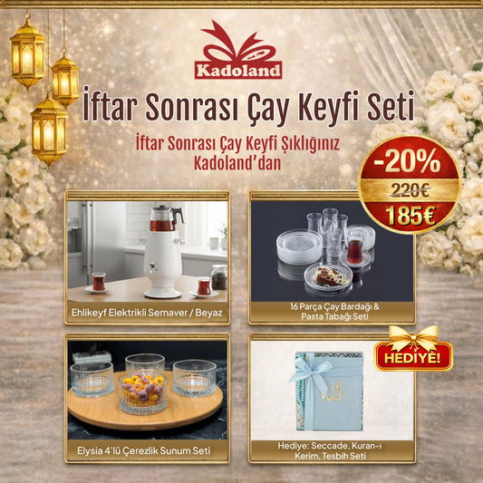 İftar Sonrası Çay Keyfi Seti