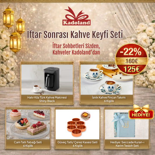 İftar Sonrası Kahve Keyfi Seti