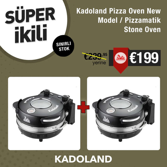 2x Kadoland Pizza Oven New Model/ Pizzamatik / Stone Oven ( DELIVERY TIME AFTER 15th of MARCH )
