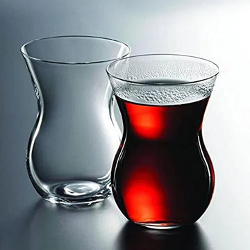 Paşabahçe Beykoz 64041 Set da 6 bicchieri da tè in cristallo