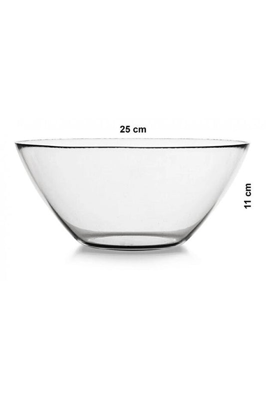 Paşabahçe 10697 Iconic Cam Salata Kasesi 2950 cc 25 cm