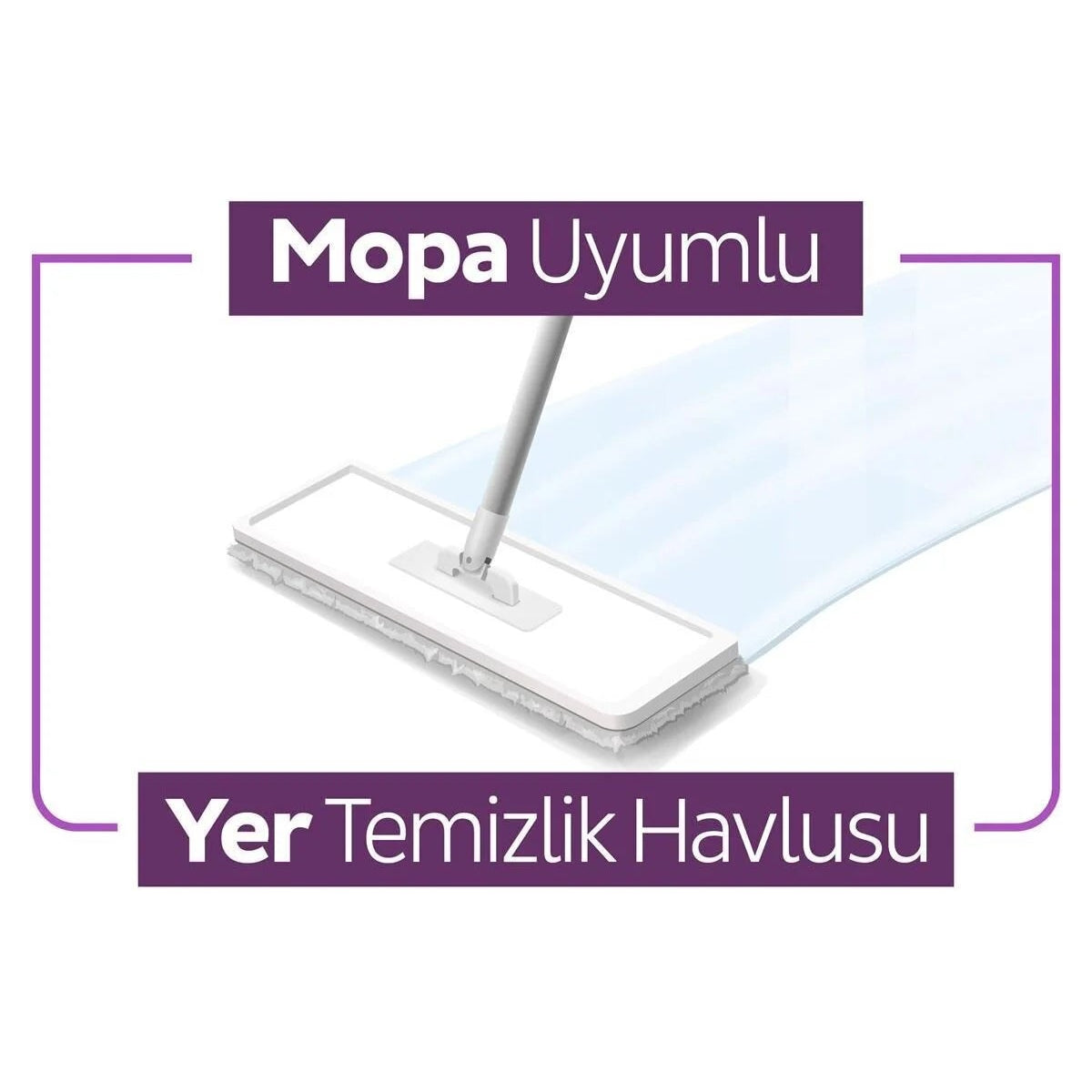 Sleepy Easy Clean Orkide Bahçesi Mopa Uyumlu Yer Temizlik Havlusu&Mendili 20 Yaprak 3 Paket 3x20