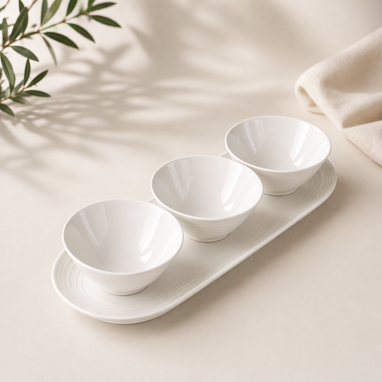 Mulex Nara 4er-Servierset