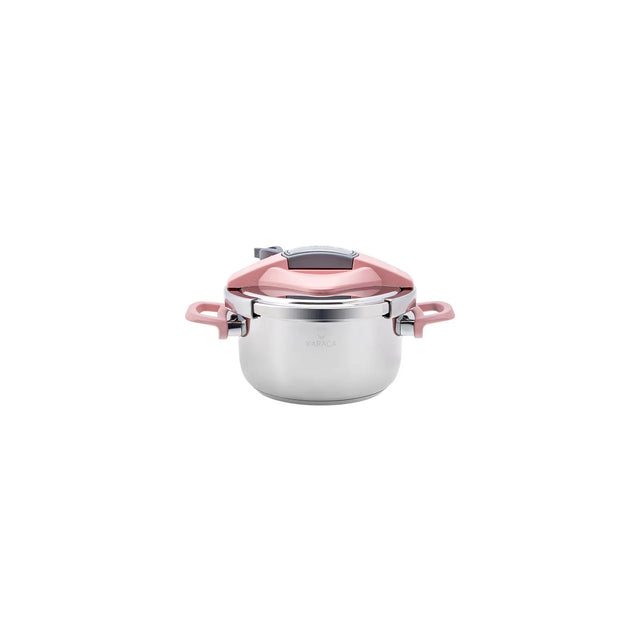Karaca Perfect Pink Düdüklü Tencere Seti 4+6 Lt