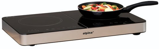 Alpina 2-Pits Inductie Kookplaat 3500 Watt