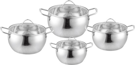 Bavary Apple Shape Cookware Set Pannenset 8 pcs