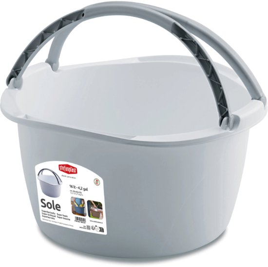 Seau Stefanplast Sole | Seau à lessive - Rond | 16 l