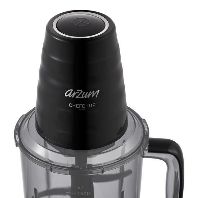 Arzum Chefchop 4 Bıçaklı Doğrayıcı 1.5 L Siyah