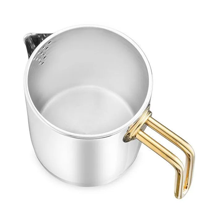 Jumbo Metalix Çaydanlık Midi Boy - Titanyum Gold