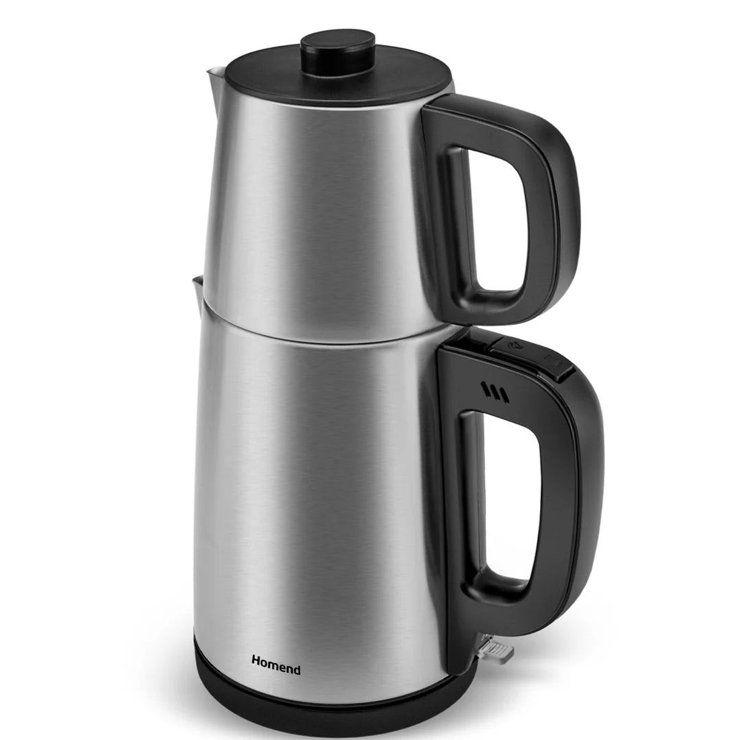 Homend Royaltea 1728H Çelik Çay Makinesi Inox