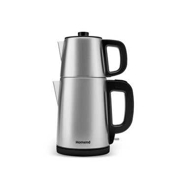 Homend Royaltea 1728H Çelik Çay Makinesi Inox