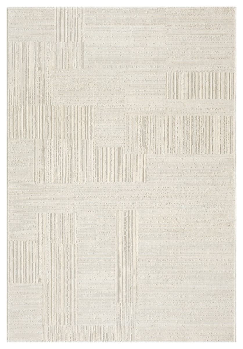 Kadoland Elyse D474A Krem Geometrik Desenli Halı - ürün görseli 2