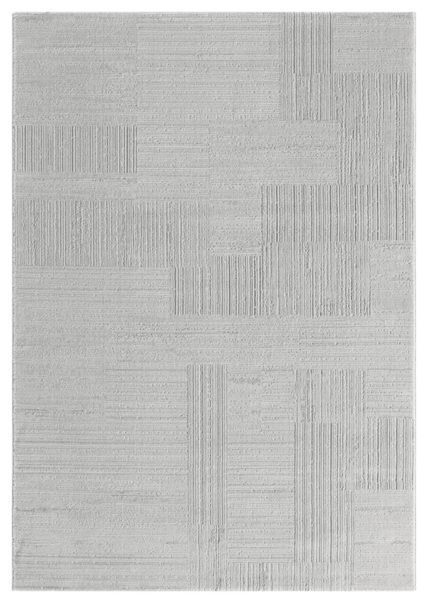 Kadoland Elyse D474A Gri Geometrik Desenli Halı - ürün görseli 2