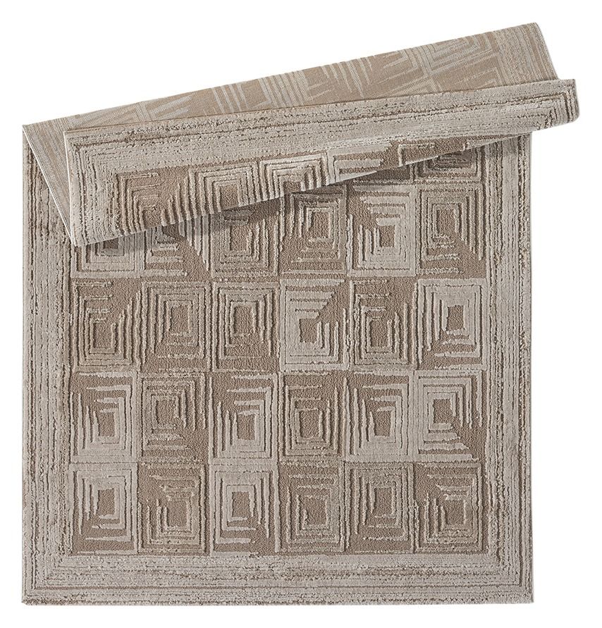 Kadoland Liva D761A Vizon Geometrik Desenli Halı - ürün görseli 3