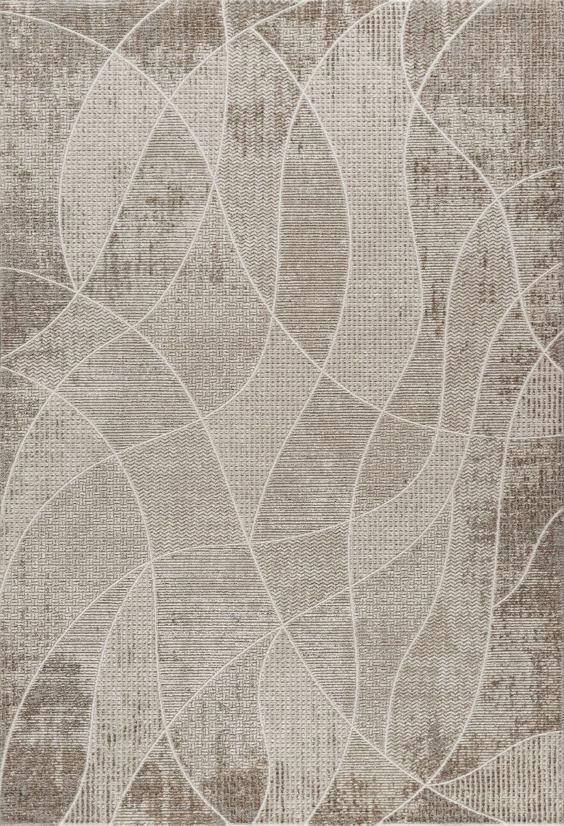 Kadoland Elit 3362A Krem / Bej Geometrik Desenli Halı - ürün görseli 1