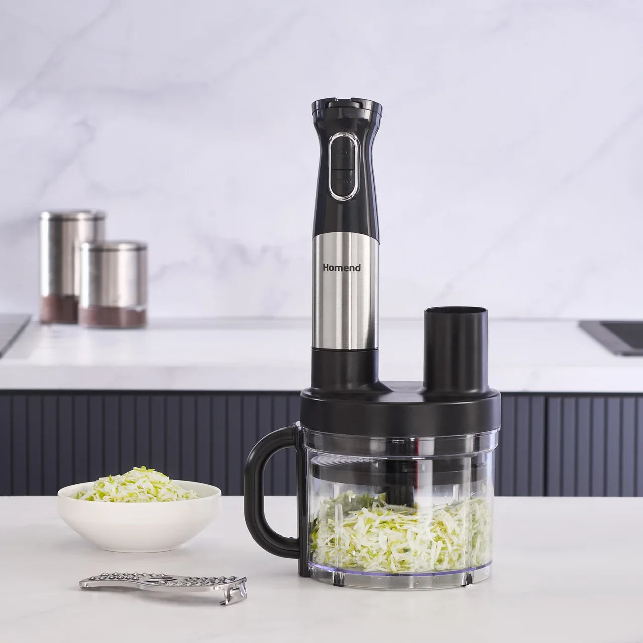 Homend Functionall 2848H Mutfak Robotu 1500W Inox