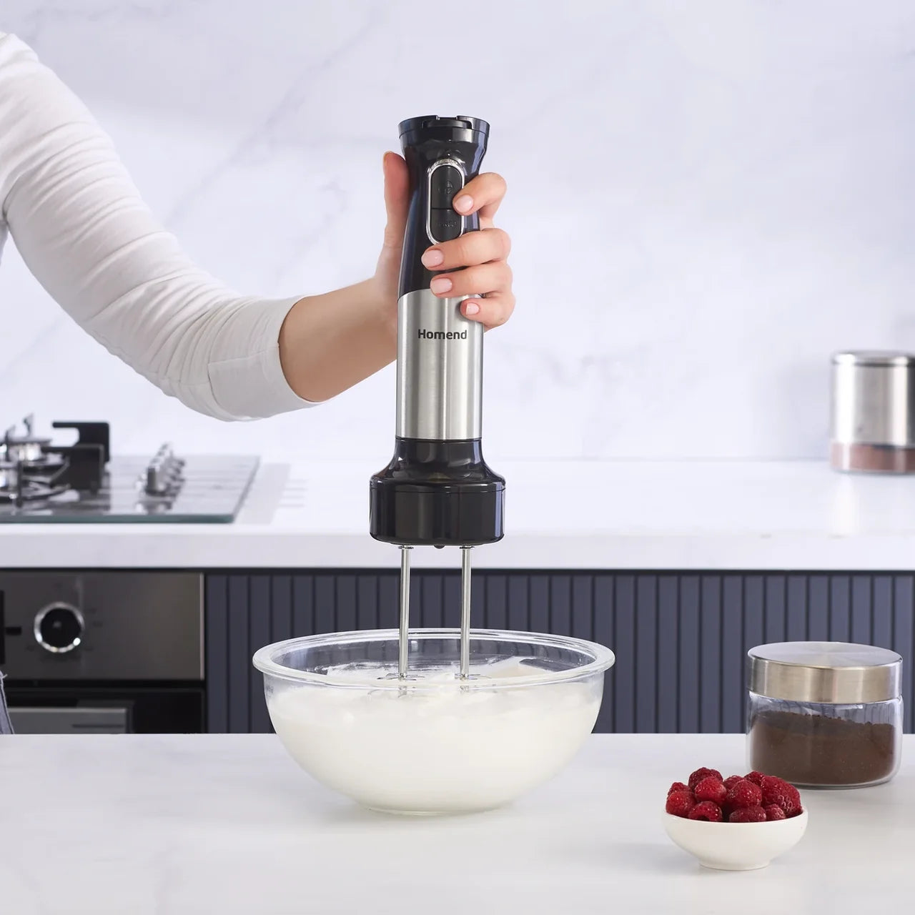 Homend Functionall 2848H Mutfak Robotu 1500W Inox