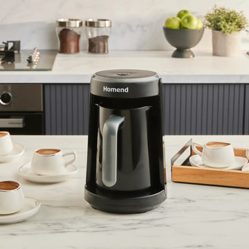 Homend Pottoman 1818 Türk Kahvesi Makinesi, 480W, Space Grey