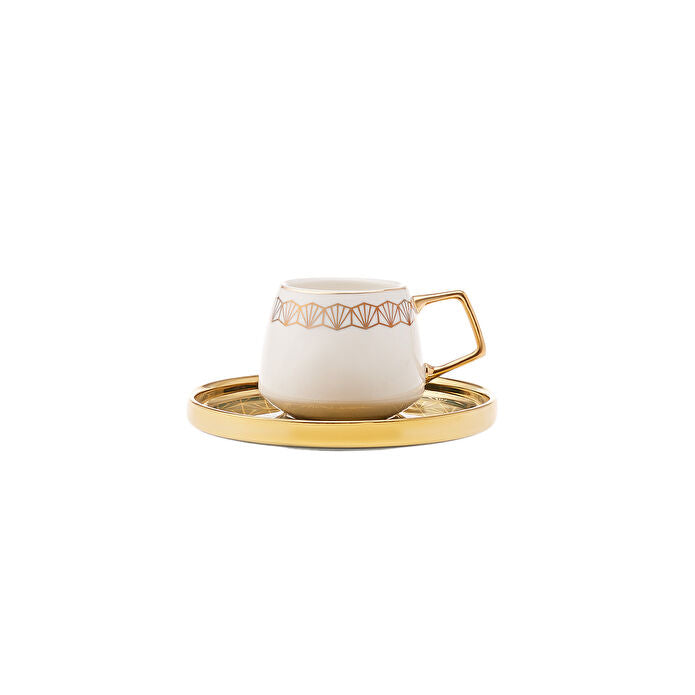 Karaca Verde koffieservies voor 6 personen, 100 ml