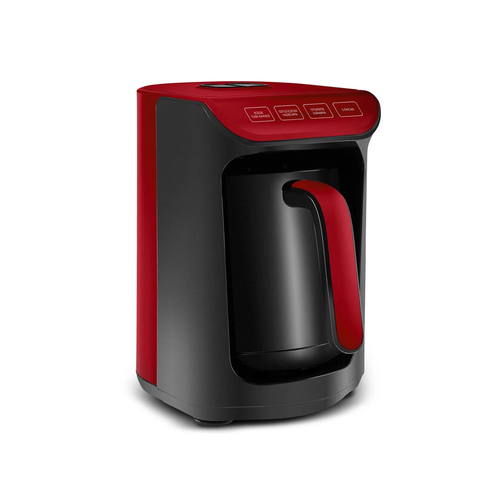 Karaca Hatır Köz Türk Kahve Makinesi Cherry Red