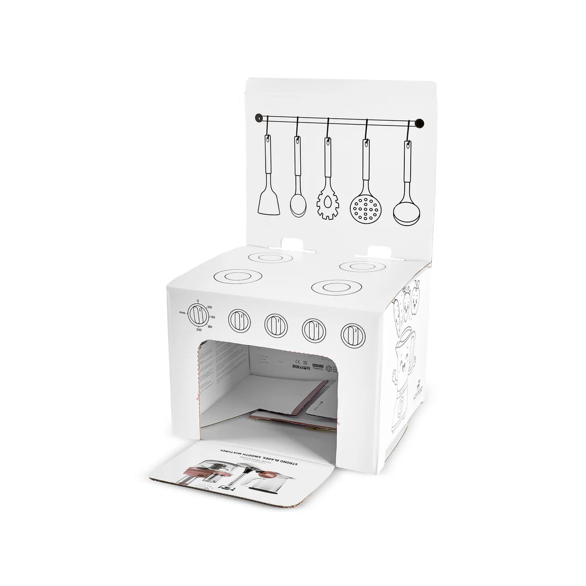 Karaca Mastermaid Prosteel Cam Mutfak Robotu, Uzun Blender, 2500 W, Galaxy Grey