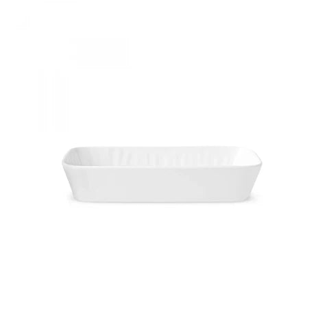 Karaca x Refika – Parlak Beyaz Meze Tabağı 18 cm