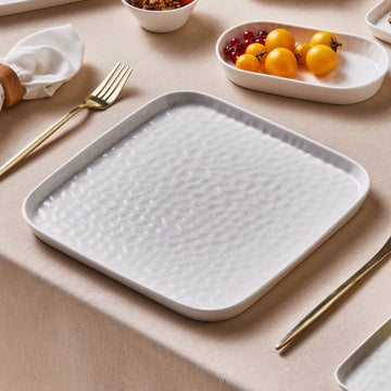 Karaca x Refika'dan Bembeyaz, Servis Tabağı, 26cm