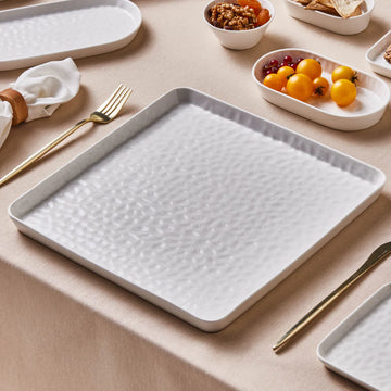 Karaca x Refika'dan Bembeyaz, Servis Tabağı, 32cm