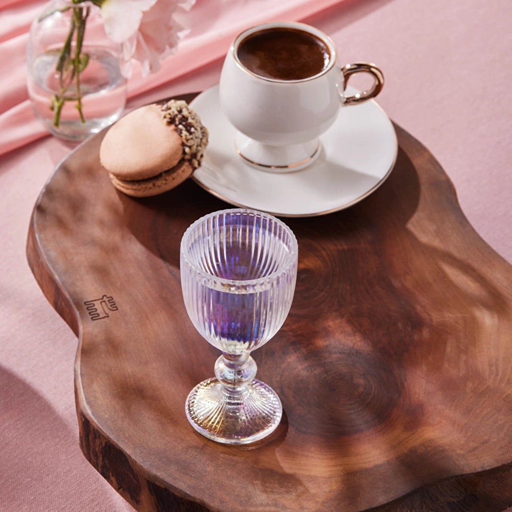 Karaca Rocco Lüsterli 6'lı Kahve Yanı Bardağı 60 ml
