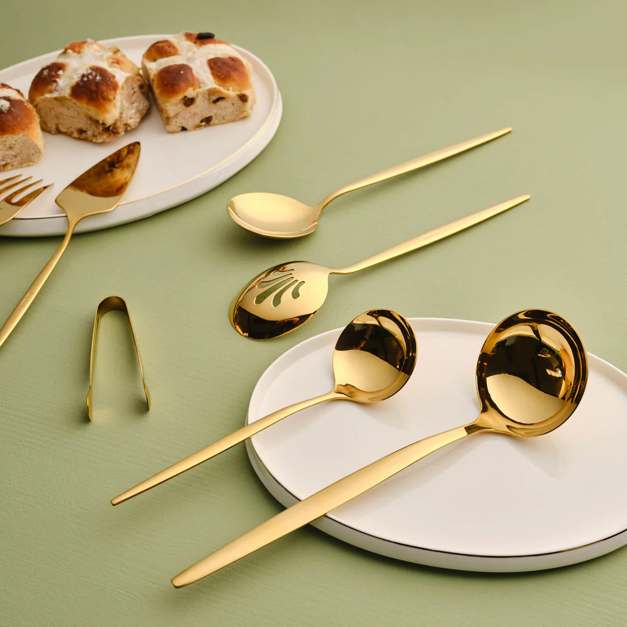 Service de table 7 pièces Karaca Orion Shiny Gold