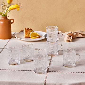 Karaca Margo 6'lı Çay Bardağı/Fincanı Seti 155 Ml