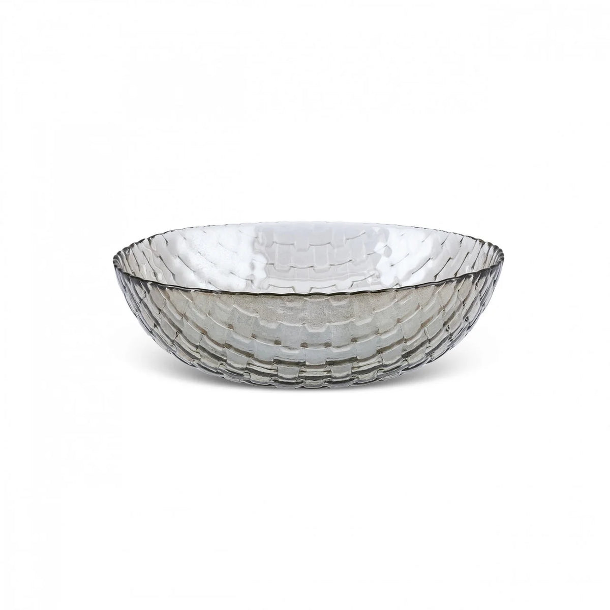Karaca Braid Parlak Cam Salata Kasesi, 22cm, Luster