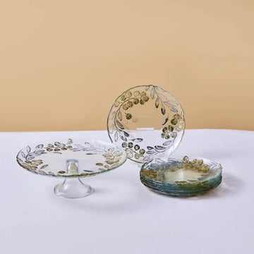 Karaca Eucalyptus 7-delige Dessertset