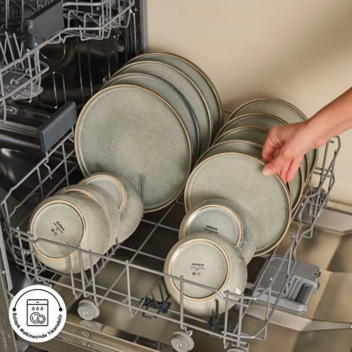 Karaca Earth Collection Skal 55 Parça 12 Kişilik Yemek Takımı